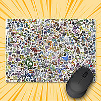 Килимок для миші 210x290 мм Pokemon 004