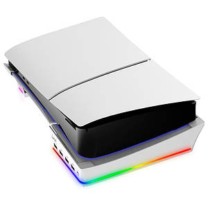 Док-станція Ipega Horizontal Stand for PS5 Slim Disc/Digital |RGB, 4xUSB 2.0| white (PG-P5S021)