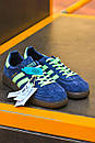 Кросівки чоловічі сині Adidas Spezial Blue Green (17619), фото 4