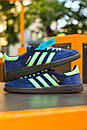 Кросівки чоловічі сині Adidas Spezial Blue Green (17619), фото 7
