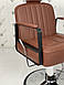 Перукарське крісло Barber Bronx Whisky Bar для чоловічого залу Барбер-крісло з підголівником, фото 6