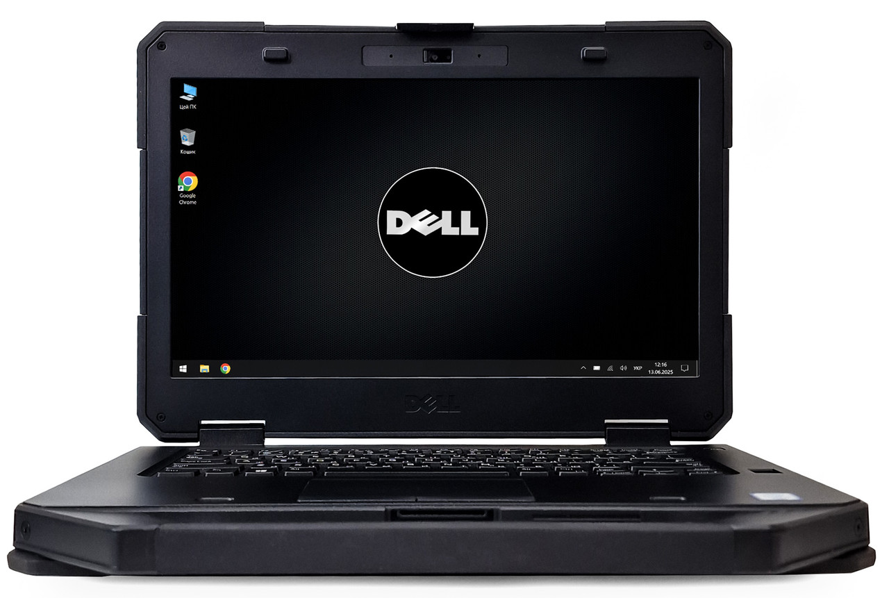 Ноутбук Dell Latitude 5414 Rugged: Core i7-6600U / RAM 16 ГБ / SSD 512 ГБ / Intel HD / 14" Full HD, Multitouch