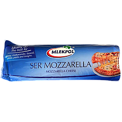 Сир моцарелла Млекпол Mlekpol 2,5kg 3шт/ящ (Код: 00-00017880)