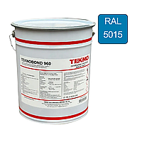 Фарба для дорожньої розмітки, бетону та асфальту Teknobond 960 25 кг (Синя)
