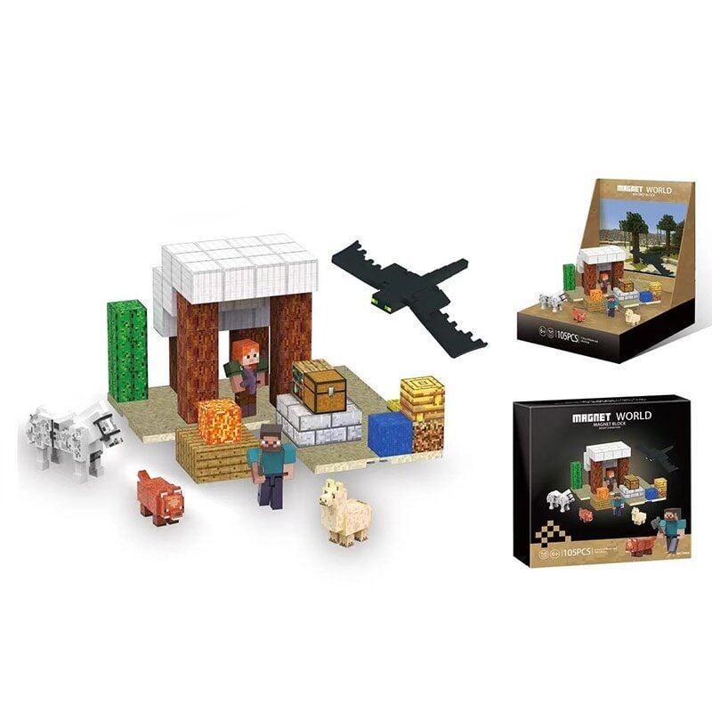 Магнітний конструктор 105 деталей 9922, фото 1