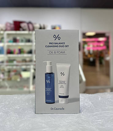 Набір для двоетапного очищення шкіри з пробіотиками Dr.Ceuracle Pro Balance Cleansing Duo Set, фото 2