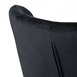 Стілець обідній Дамаск чорний / Damask black вельвет, фото 7