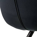 Стілець обідній Дамаск чорний / Damask black вельвет, фото 8