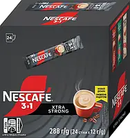 Кавовий напій розчинний Nescafe XTRA Strong 3in1 (20 стіків х 13 г) 260 г.