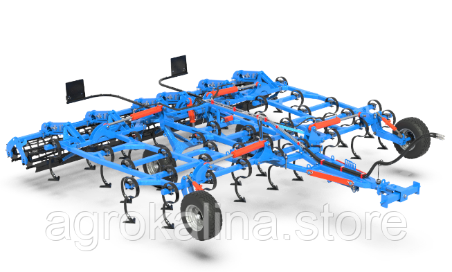 Культиватор MAKTILLER-6 S-подібні стійки подвійний барабан, фото 1
