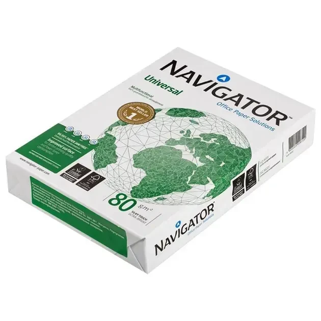 Папір Navigator А4, 80 г/м2, клас А 500, аркушів