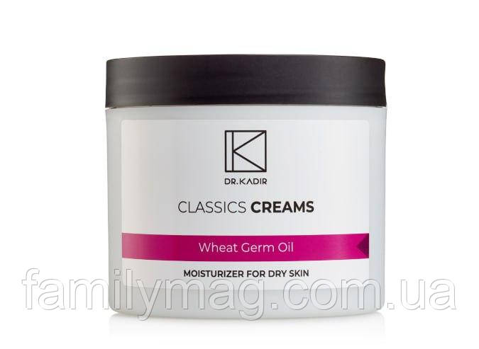 Зволожувальний крем з олією Зародкої пшениці для сухої шкіри Wheat Germ Oil Moisturizer Dr. Kadir 250 мл