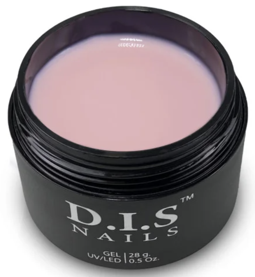 Камуфлюючий гель для нарощування нігтів D.I.S Hard Gel Cover Satin 28 г, фото 1