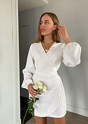 Жіноча сукня; Кольори: рожевий, чорний, фісташка, молочний, лаванда, зелений, синій; Розмір: 42-46 ;