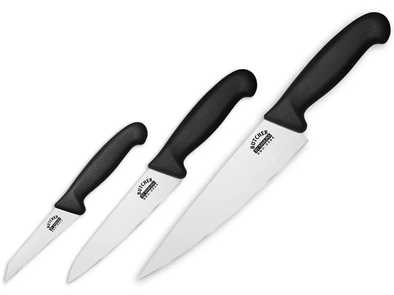 Набір із 3 кухонних ножів Samura Butcher (SBU-0220), фото 1