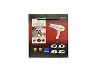 Професійний фен для волосся Crownberg CB-2305 потужністю 3000 Вт із концентратором і дифузором, фото 2