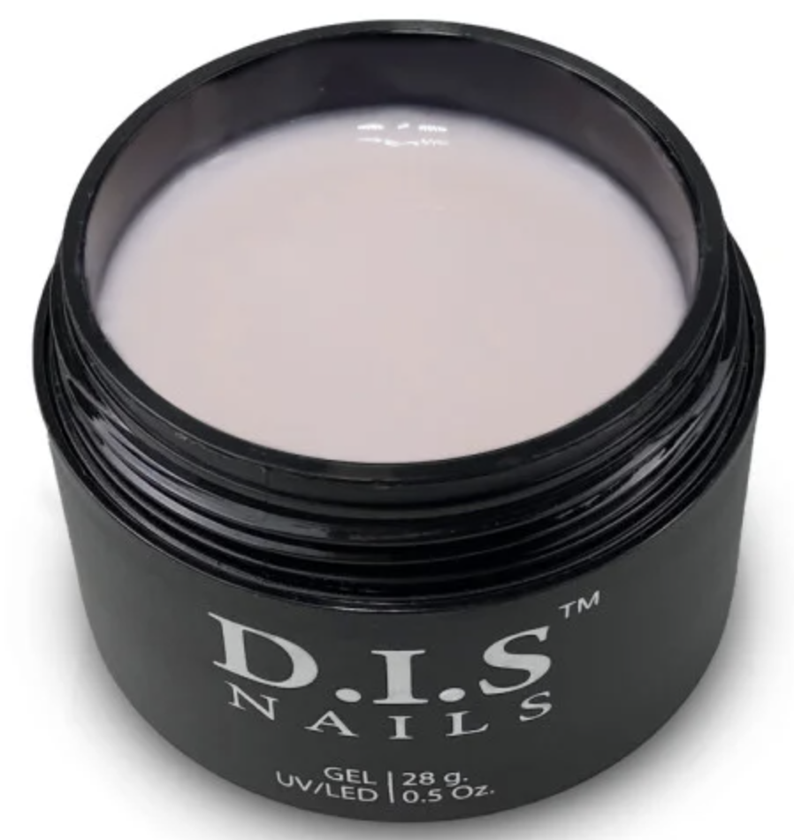 Камуфлюючий гель для нарощування нігтів D.I.S Hard Gel Cover Beige 28 г, фото 1