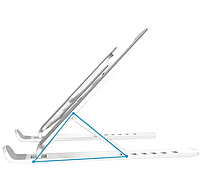 Розсувна Підставка для планшета Laptop Stand пластик FM-11 універсальна, фото 2