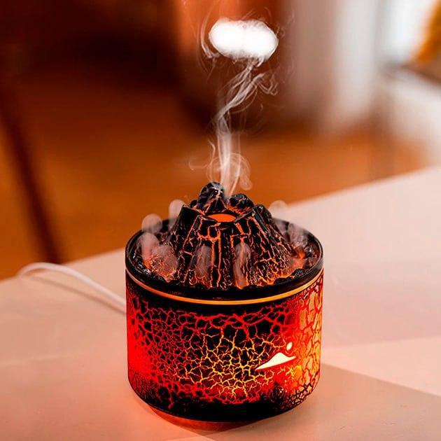 Зволожувач повітря "Вулкан" з ефектом полум'я й підсвічуванням двох видів V-19, фото 1