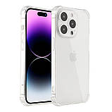 Чохол TPU Virgin Hard Full Camera для iPhone 15 Pro Max Колір Transparent, фото 2