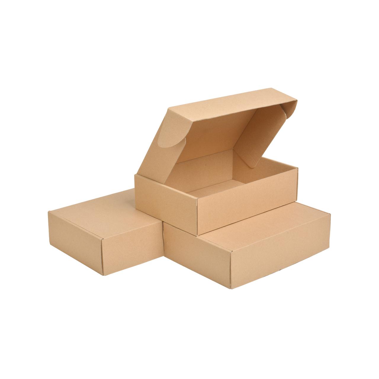 Картонні коробки самозбірні 310*220*85 бурі, фото 1