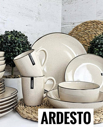 Набір посуду 18 предметів Ardesto Emilia AR0018EBG/2, фото 1