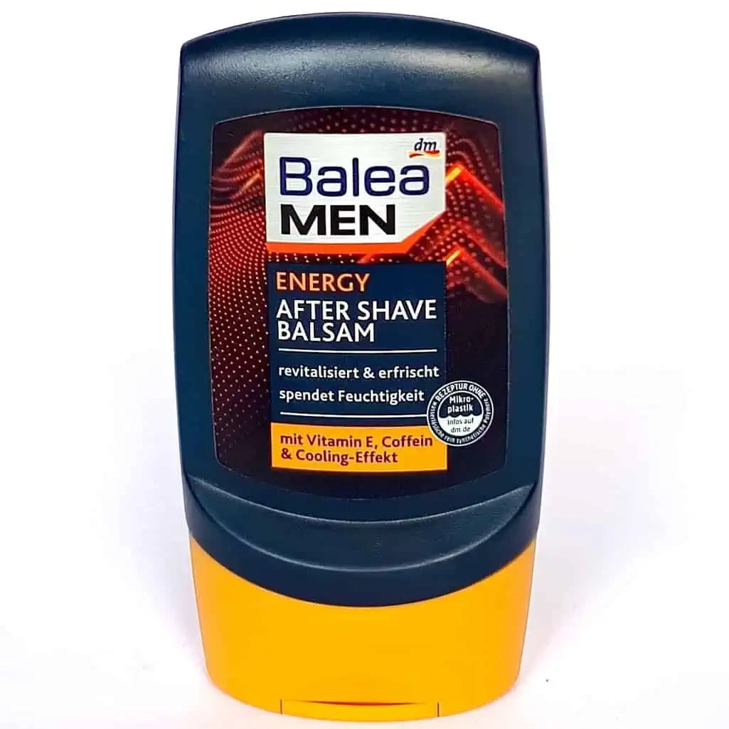 Balea Men Energy After Shave Balsam 100 мл — освіжаючий бальзам після гоління з Q10 та кофеїном, фото 1