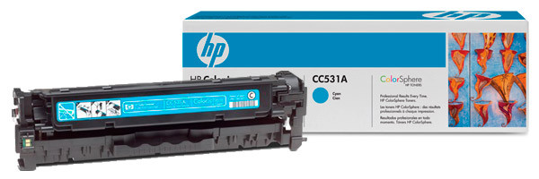 Заправка картриджа HP CLJ CM2320NF/ 2320FXI/ CP2025DN/ CP2025N Cyan (CC531A)