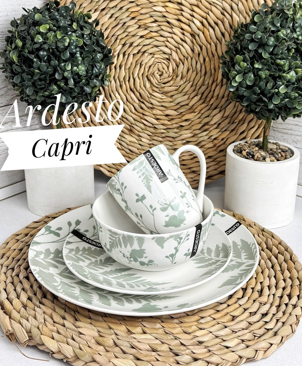 Набір посуду 4 ін. Ardesto Capri AR0004CWG