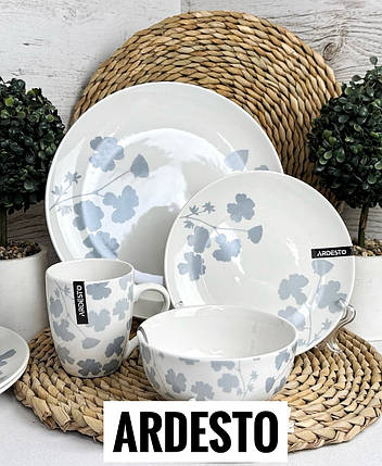 Набір посуду 18 ін. Ardesto Capri AR0018CWB, фото 1