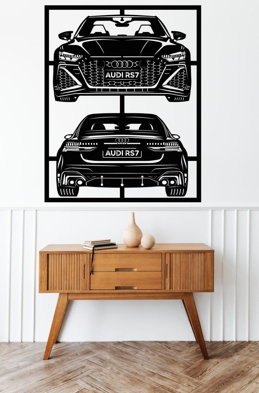 Декоративное панно, картина авто Audi