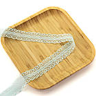 Мереживо ніжне для шиття м'ятний ширина 27мм відріз 1м MER129, фото 2