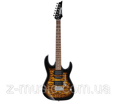 Електрогітара IBANEZ GRX70QA-SB, фото 1