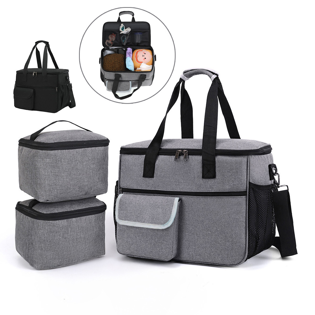 Універсальна дорожня сумка для тварин із термоконтейнерами CosmoPet CP-1034, фото 1