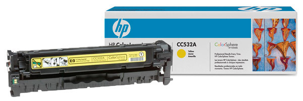 Заправка картриджа HP CLJ CM2320NF/ 2320FXI/ CP2025DN/ CP2025N Yellow (CC532A)
