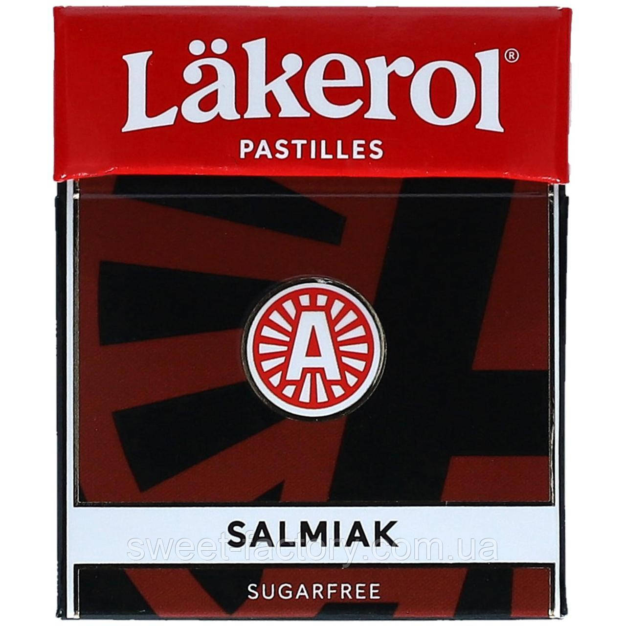 Льодяники Lakerol Pastilles Salmiak 25g, фото 1