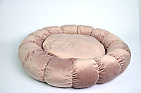 Лежак круглий 304083 Zoobaza рожевий 60х15 см, 8506078 - 813