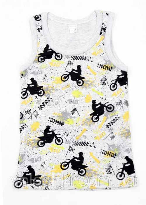 Майка для хлопчика, широка бретель, з малюнком Татошка (розмір 110), фото 1