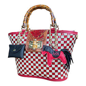 Сумка-кошик із натуральної шкіри Silver Taurus 7872.