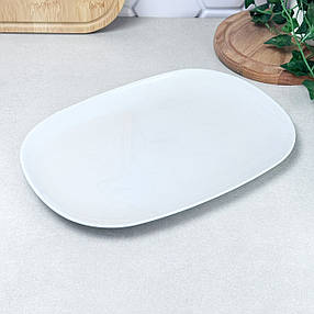 Блюдо овальне скляне 34×24 см сіре Luminarc Diwali Granit V2329, фото 3