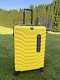 Валіза дорожня на колесах ВЕЛИКА L 75x48x30см 97л Wings PEA01 КОЛЬОРИ НА ВИБІР, фото 3