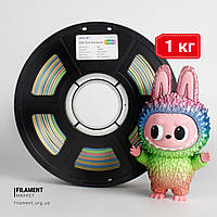 Silk PLA Rainbow | 1 кг | весняний | пластик 3D філамент для 3D принтерів | rainbow spring