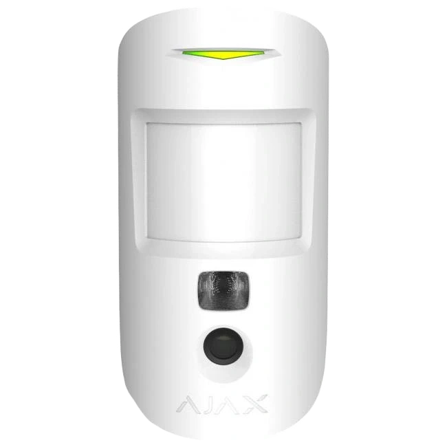 Ajax MotionCam S (PhOD) Jeweller (8PD) white Бездротовий сповіщувач руху, фото 1