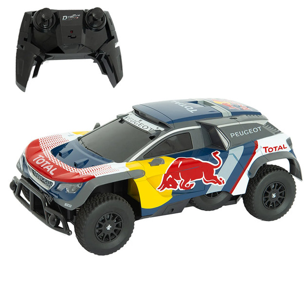Peugeot 3008 RedBull Dakar Maxi, автомобіль на дистанційному управлінні, Smiki,1:16