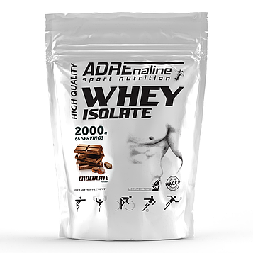 Ізолят Adrenaline Sport Nutrition Isolate 2000 g Шоколад