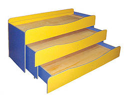 Ліжко дитяче "3-ярусне"