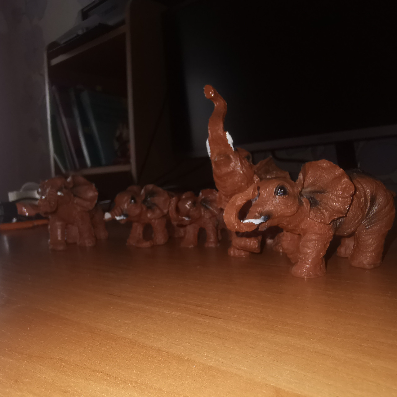 Набір слонів статуетки в наборі 5 шт