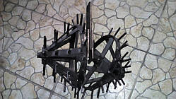 Культиватор їжачки для мотоблока (колеса розпушування)