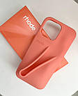 Кораловий чохол Rhode Peach Pit з блиском для губ для iPhone 12 pro max, фото 8