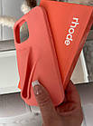 Кораловий чохол Rhode Peach Pit з блиском для губ для iPhone 12 pro max, фото 5